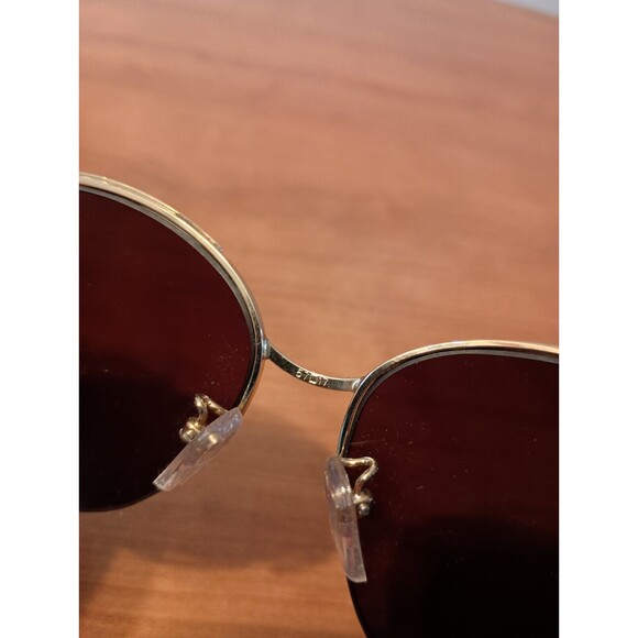 Sebastian Eyeglasses Frames Only 420 130 57-17 Gold Half Rim Womens - Picture 8 of 8